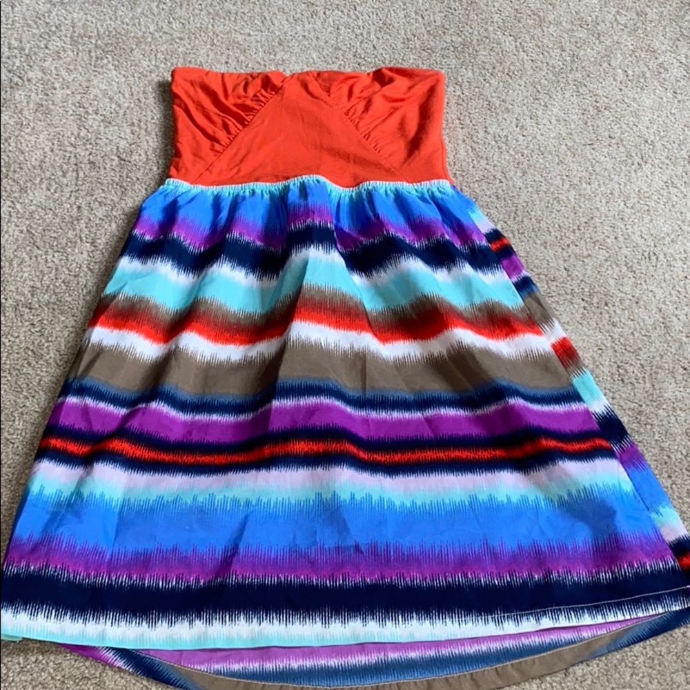 Roxanne strapless dress
